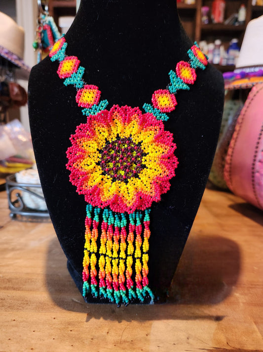 Chaquira Necklace/ Collar