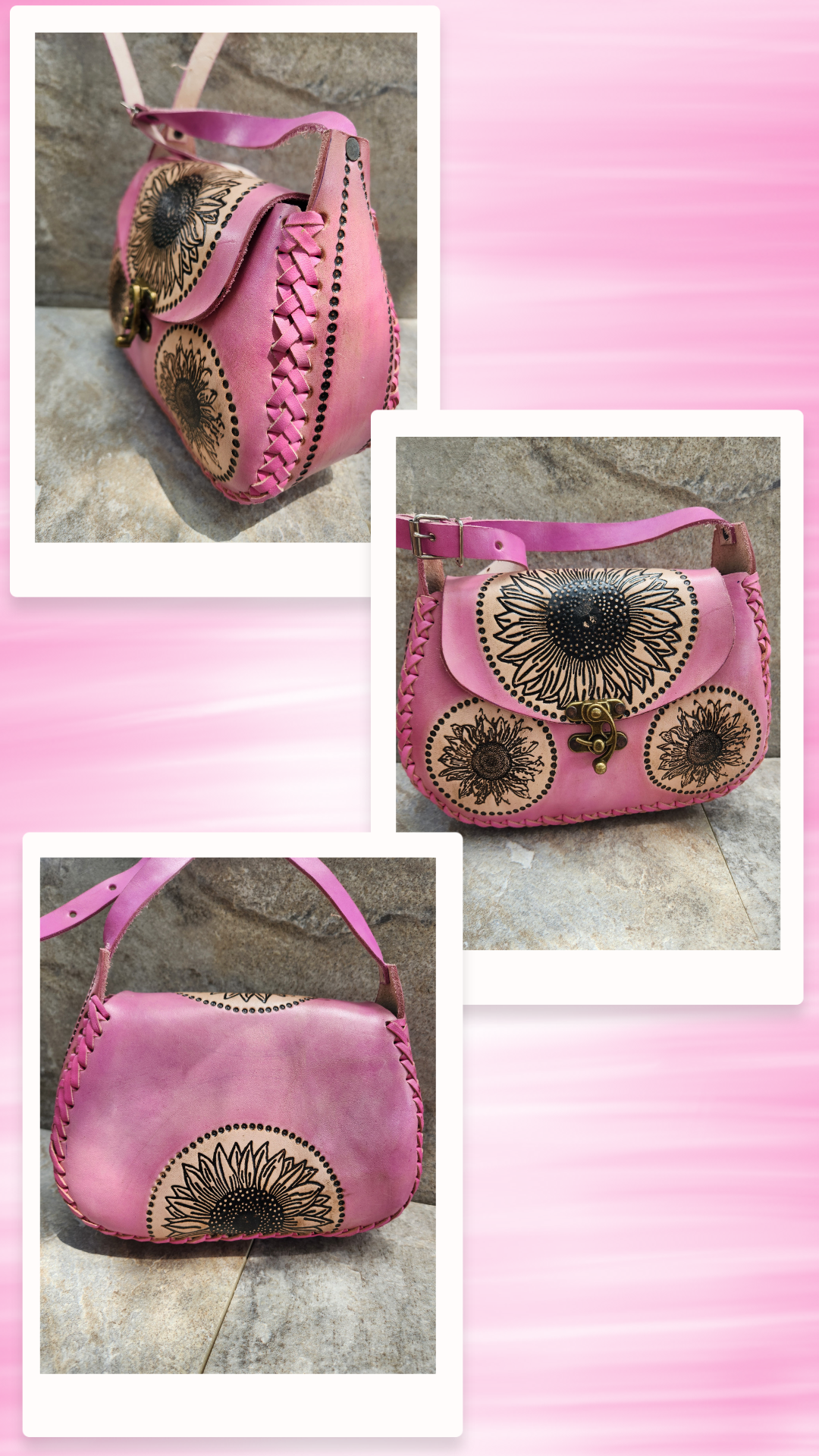 Leather Purse - Oval / Bolsas de Cuero - Obalado