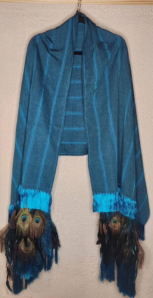 Rebozo Pavoreal / Peacock Shawl