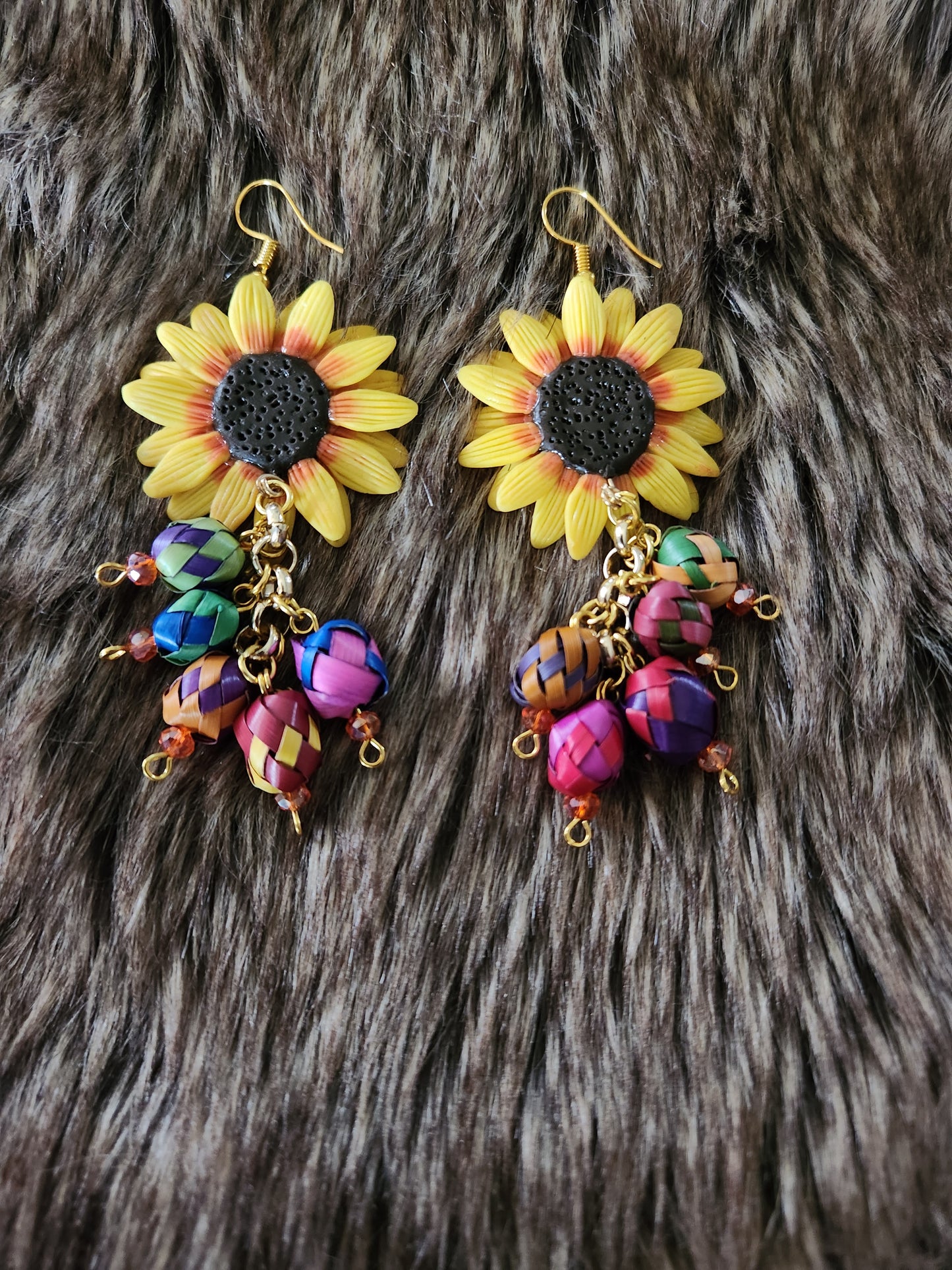 Sunflower Earrings