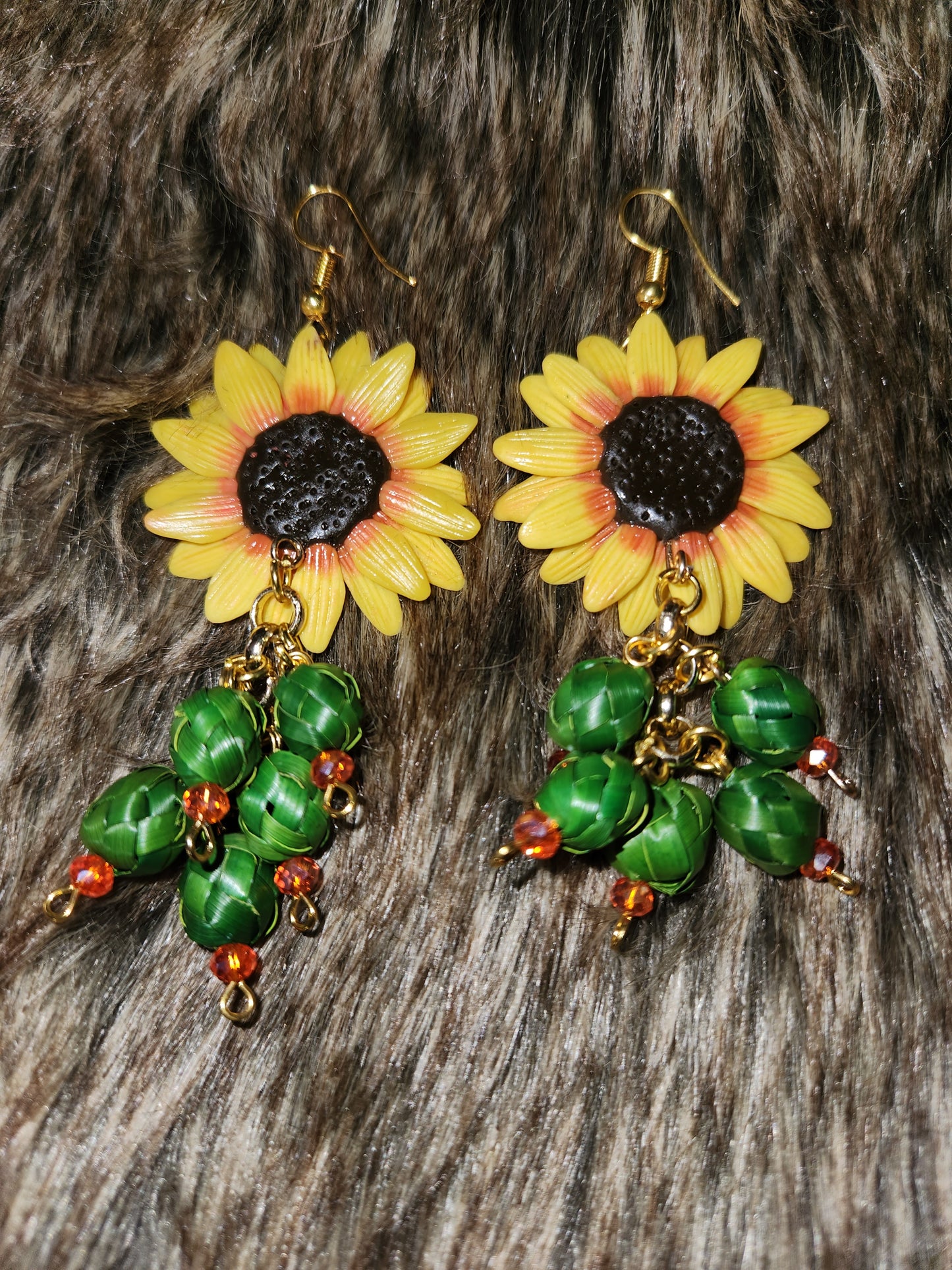 Sunflower Earrings