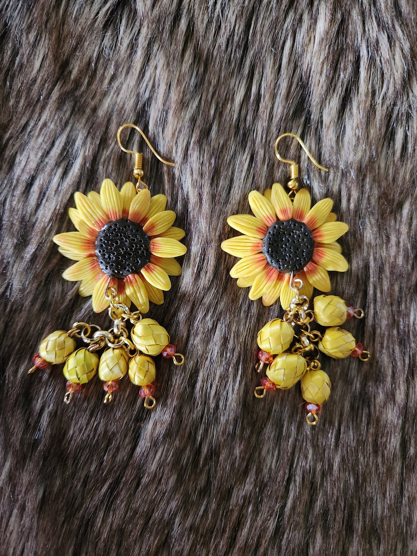 Sunflower Earrings