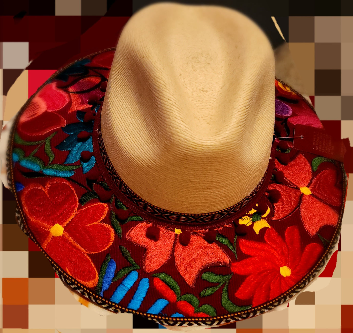 Women's Embroidered Sombrero