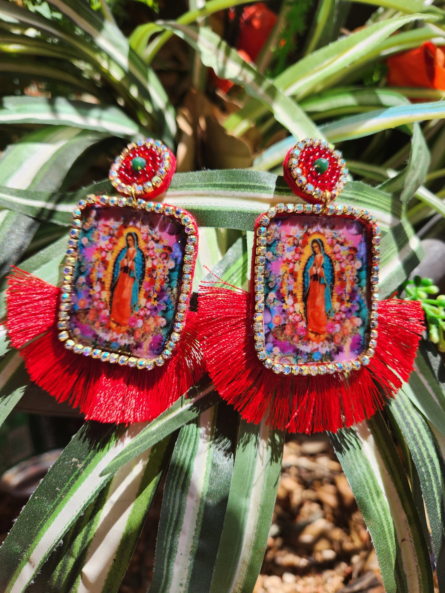 Virgen Mary Earrings