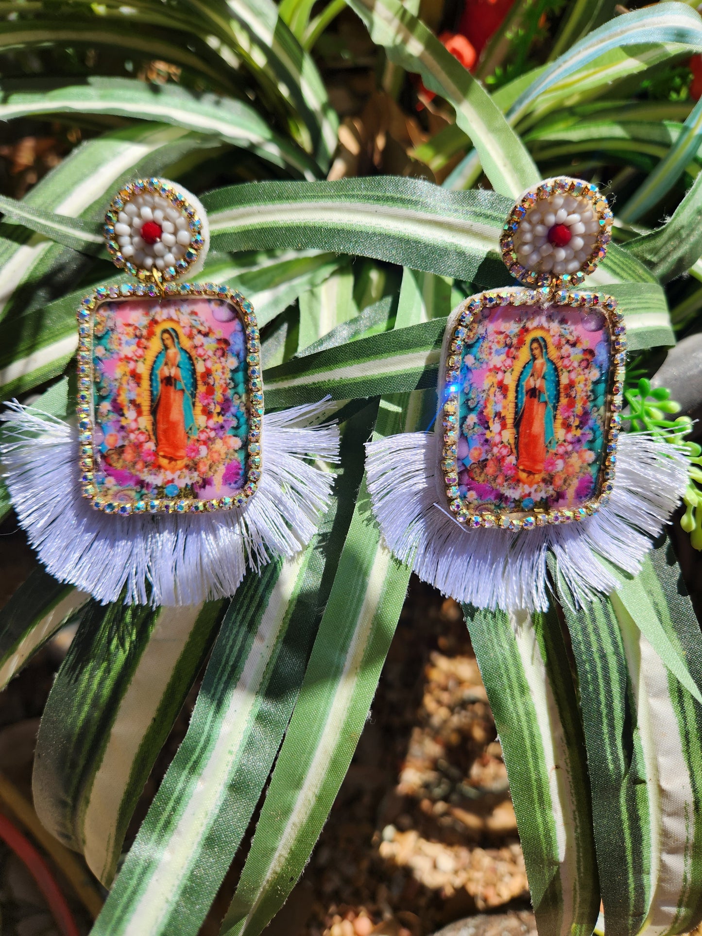 Virgen Mary Earrings