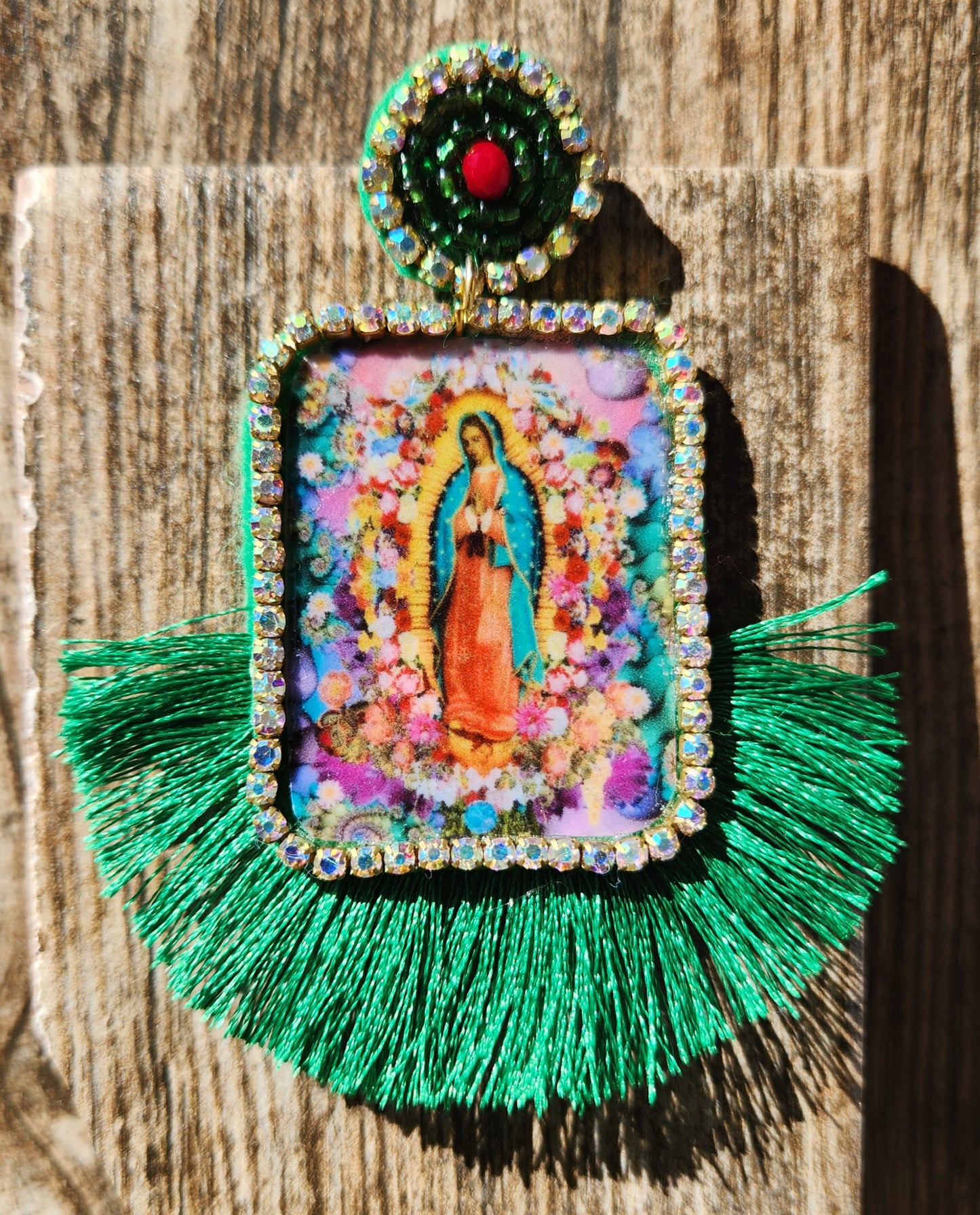 Virgen Mary Earrings