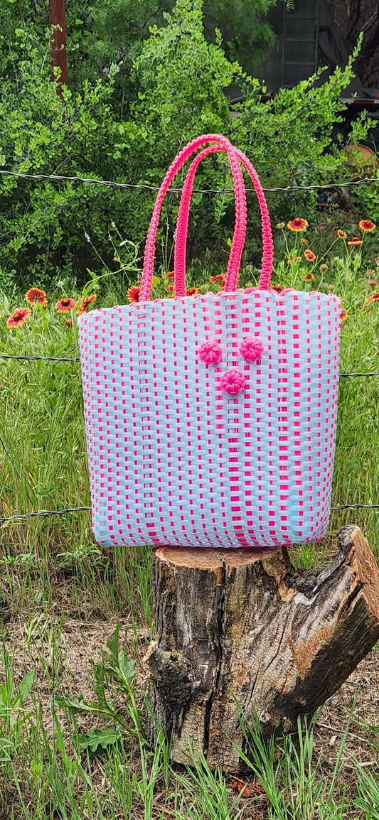 Xtra Grande Nylon Weaved Tote / Bolsa Tejido de Nailon